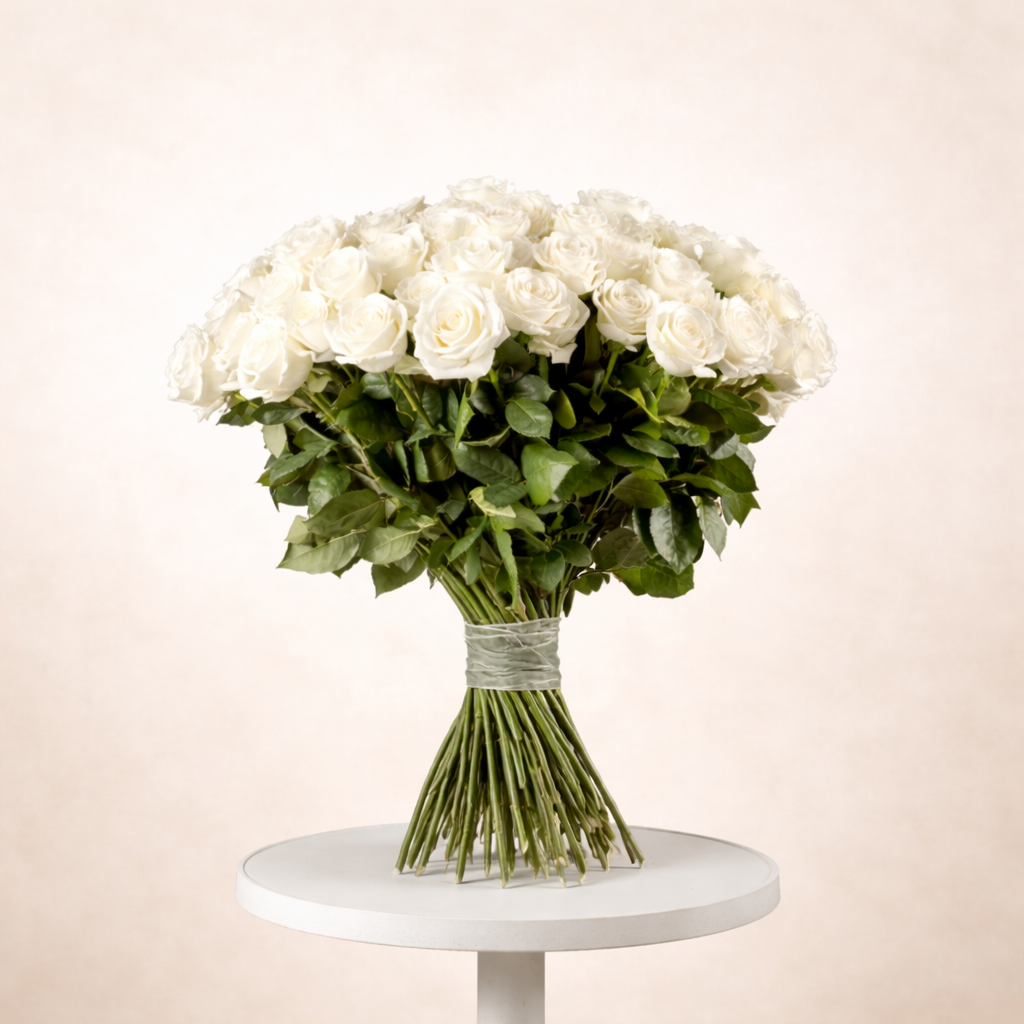White roses