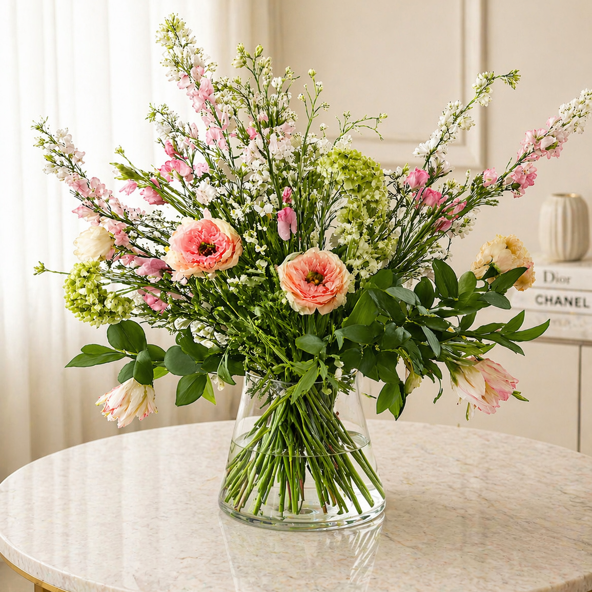 “I trust the florist’s choice.”